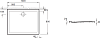 Поддон для душа 100х80 см Jacob Delafon Kyreo ENF90-00, белый