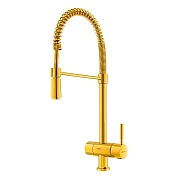 Смеситель для кухни Shouder Pull out Alster 290506 золото