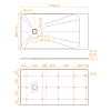 Душевой поддон RGW 553502917-01