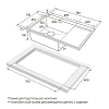 Кухонная мойка Paulmark Kroner-Edge PM777851-BSL нержавеющая сталь