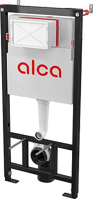 Система инсталляции для унитазов AlcaPlast AM101/1120-4:1 RU M670-0001 с кнопкой смыва