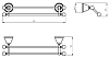Полотенцедержатель Migliore Provance 17668 хром