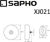 Сушилка для белья выдвижная Sapho Simple Line XJ021, хром