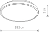 Потолочный светодиодный светильник Nowodvorski Agnes Round Led 8186