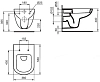 Инсталляция Ideal Standard с унитазом Ideal Standard Tempo W990101, комплект