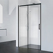 Душевая дверь в нишу BelBagno ACQUA-BF-1-150-C-NERO