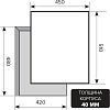 Газовая варочная панель LEX GVG 431 CHAO000306, white