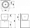 Раковина 45 см Laufen Alessi 8.1197.3.400.109.1-LCC