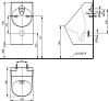 Писсуар TOTO Public UWN926EBS#XW