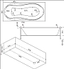 Акриловая ванна Bas Ямайка ВГ00274 белый