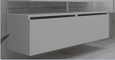 Тумба под раковину Armadi Art Flat 897-140-W белый