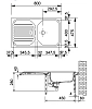 Кухонная мойка Franke Euroform 114.0175.402 бежевый