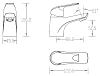 Смеситель для раковины Zenta Рико Z2306 хром