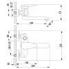 Смеситель для ванны Lemark Status LM4414C хром