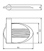 Мыльница Novaservis Novatorre 2 6202.0 хром