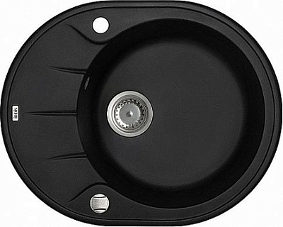 Кухонная мойка Iddis Kitchen G K06B621i87, чёрный матовый