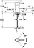 Смеситель для раковины Grohe Essence 33596000