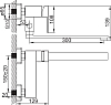 Смеситель для ванны с душем Iddis Hunk VM33147T12K, хром