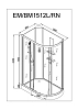 Душевая кабина Deto Em EM1512LNGM