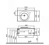 Тумба под раковину VitrA Istanbul 5609756097/4519B403-6142/A42304 зеленый