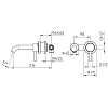 Смеситель для раковины Bossini Oki Z005302.073 черный