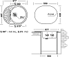 Мойка кухонная Domaci Равенна Rite DFA 577*447 (6) R1TG R