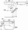 Раковина Grohe Euro Ceramic 3933500H 60 см