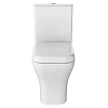 Унитаз-компакт VitrA Polar 9843B003-7201 безободковый, с микролифтом