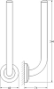 Держатель для запасных рулонов FBS Standard STA 021