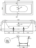 Стальная ванна Bette Free 6832-000 PLUS AR 200x100 с антискользящим самоочищающимся покрытием