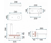 Смеситель для раковины Rea Oval + Box REA-B8860 черный