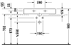 Раковина на столешницу 80 см Duravit Vero 0454800027