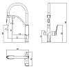 Смеситель для кухни Lemark Comfort LM3074C-White хром, белый