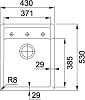 Кухонная мойка 43 см Franke Sirius SID 610-40 3,5" 114.0489.201, кофе