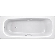 Стальная ванна BLB Universal HG 170х75 B75H handles белый