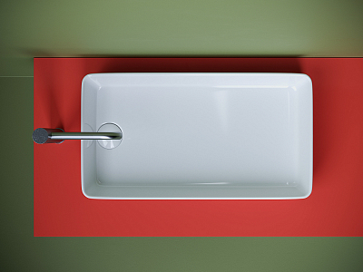 Раковина накладная Ceramica Nova Element CN5048 белый