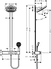 Душевая стойка Hansgrohe Pulsify Showerpipe 260 2jet 24240700 с термостатом, матовый белый