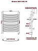 Полотенцесушитель электрический Ника Arc ЛД Г3 100/60 прав хром