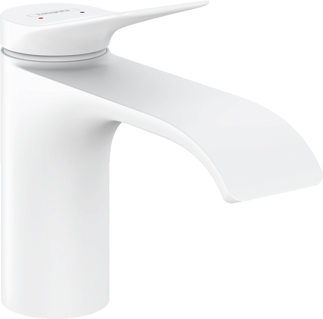 Смеситель для раковины Hansgrohe Vivenis 75012700, матовый белый