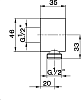 Шланговое подключение Cisal Shower DS01730021, хром