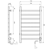 Полотенцесушитель электрический Domoterm Аврора DMT 109-8 50x90 EKTD L хром