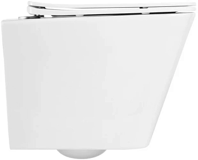 Унитаз подвесной BelBagno DUE BB3103CHR безободковый