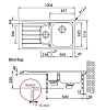 Кухонная мойка Franke Neptune 127.0059.658 серый