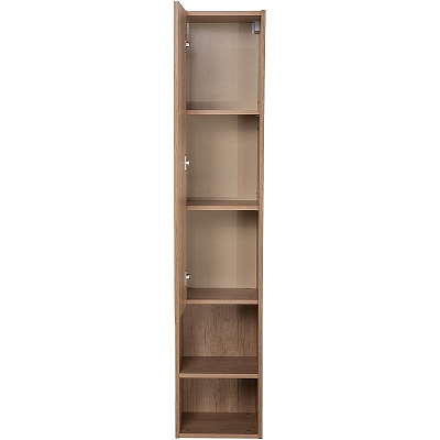 Шкаф-пенал BelBagno KRAFT-1600-1A-SC-RNN-L 33 см левый, Rovere Nebrasca Nature
