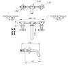 Смеситель для раковины Daniel Jax J5022-15 черный