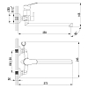 Смеситель для ванны Lemark Partner LM6551C хром