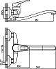 Смеситель Rossinka B B35-24 для кухонной мойки