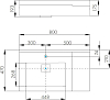 Раковина Aquaton Сакура 80 1A71993KSK010