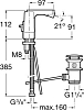 Смеситель для биде Roca L90 5A6301C00