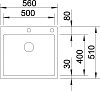 Кухонная мойка Blanco Claron 500-IF/A 521633